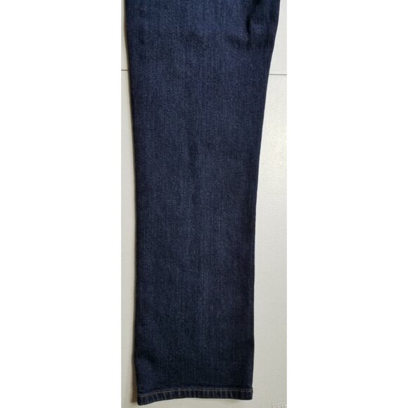 Ralph Lauren Classic Straight Mid-Rise Dark Blue Denim Stretch Jeans Women's 6 - Picture 15 of 15